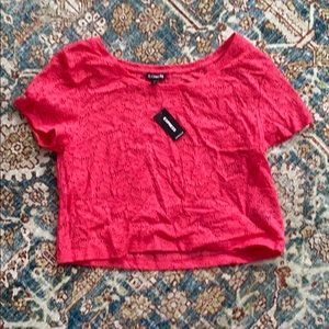 Express Lace Crop Top